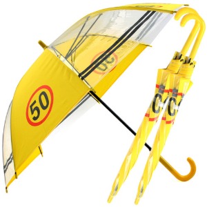 55 안전야광투명비닐우산